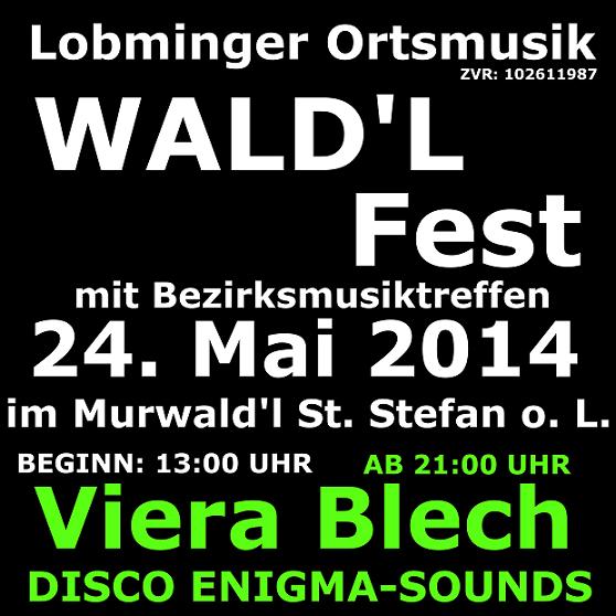 Waldlfest Flyer